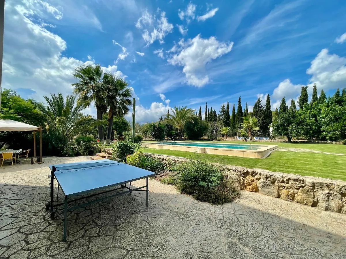 Son Jordi nou, beautiful villa near Alaro big swimming pool, BBQ mountain views 12people Consell 0*,